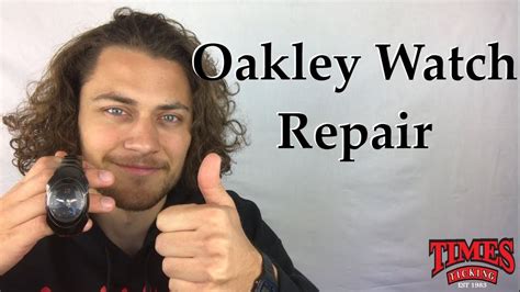 oakley watch repair